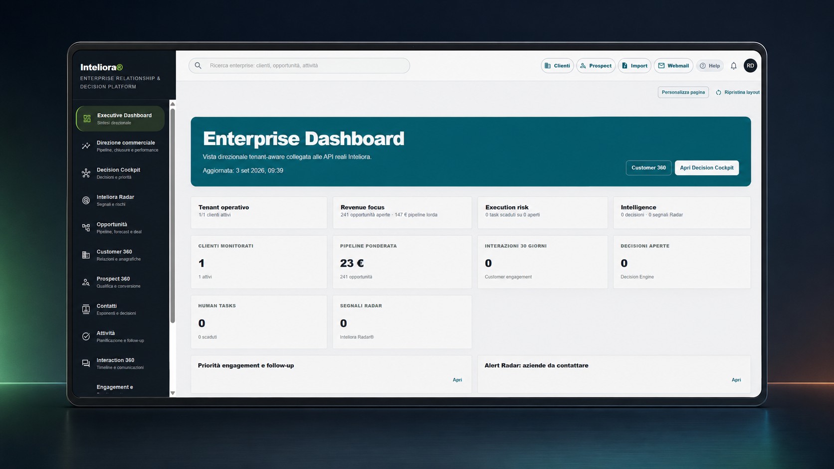 Inteliora CRM Enterprise